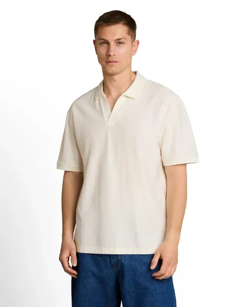 TOM TAILOR DENIM Tricou natural alb