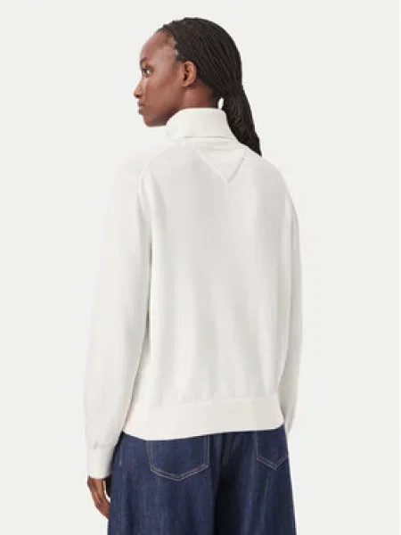 Tommy Jeans Golfas Essetnial balta