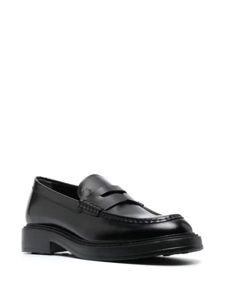 Iš natūralios odos loaferiai Tod's juoda