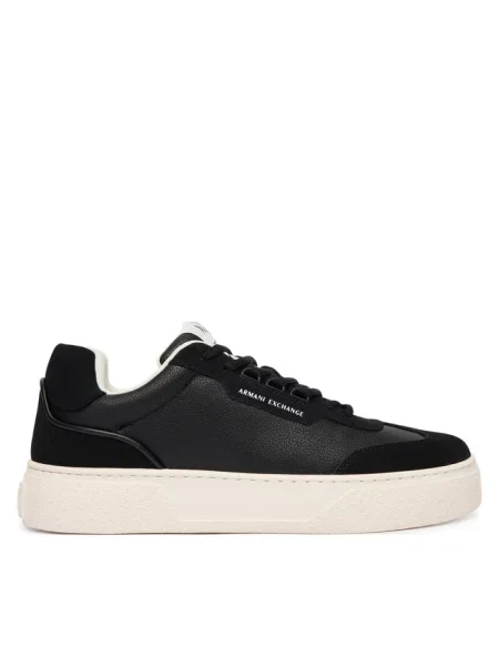 Sneakersy Armani Exchange czarne
