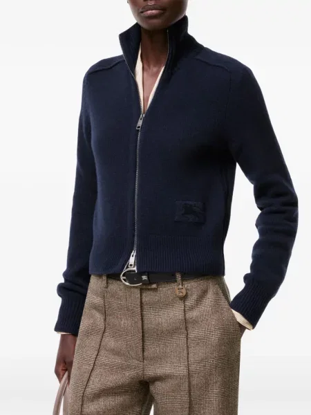 Geacă Burberry din cașmir albastru
