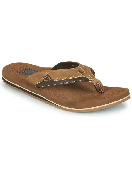 Pantofle Reef hnědé