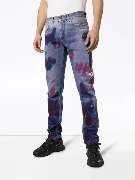 Džíny Off-white bílé
