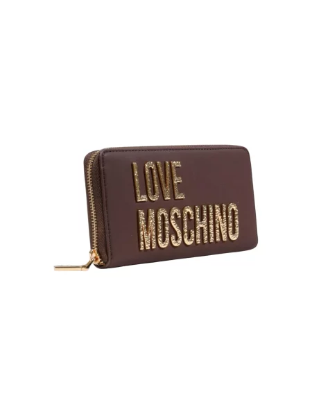 Denarnica Love Moschino rjava