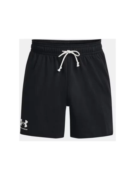 Szorty Under Armour frotte czarne