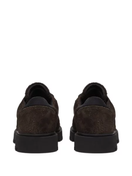 Botine Les Deux din piele de căprioară chunky maro