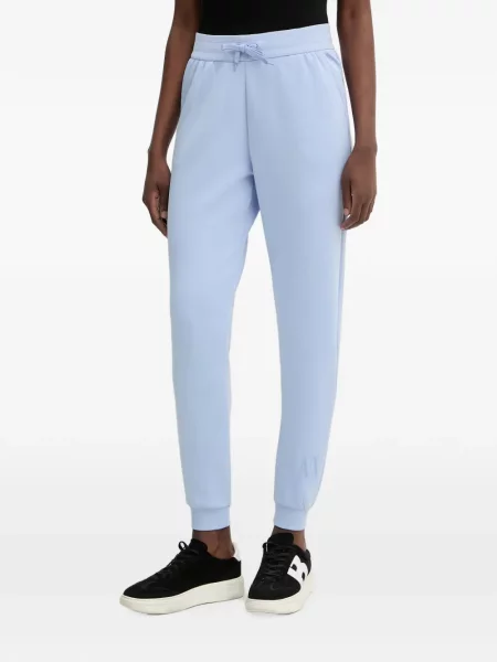 Stras pantaloni Armani Exchange alergare albastru