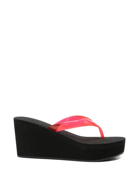 Șlapi Ancient Greek Sandals cu pană negru