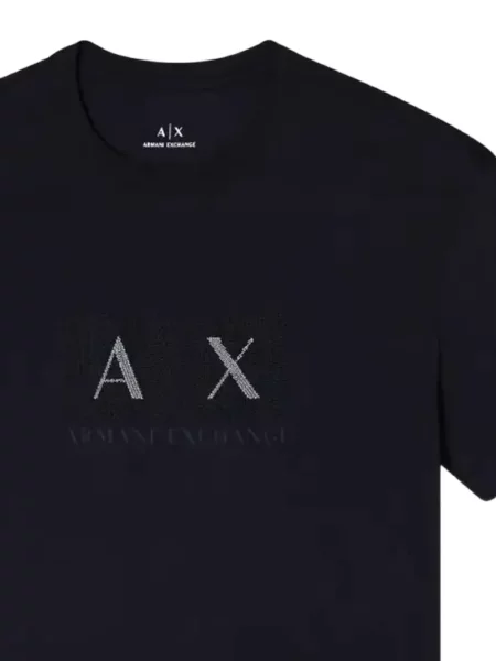 Stras tricou Armani Exchange albastru