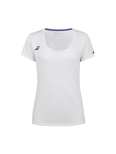 Top dziecięcy Babolat biały