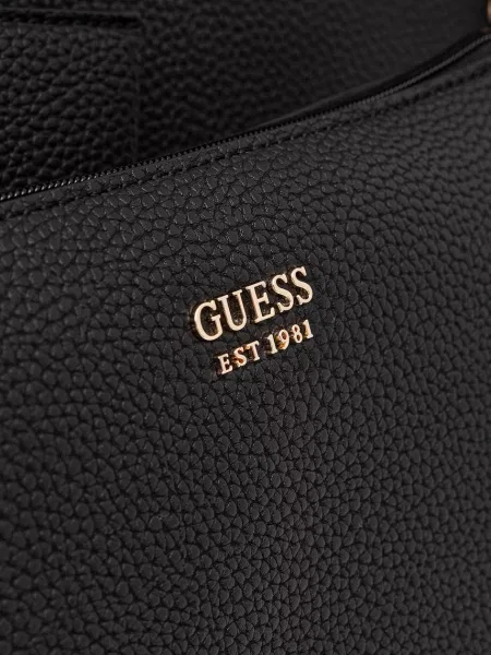 Кожаная сумка шоппер Guess