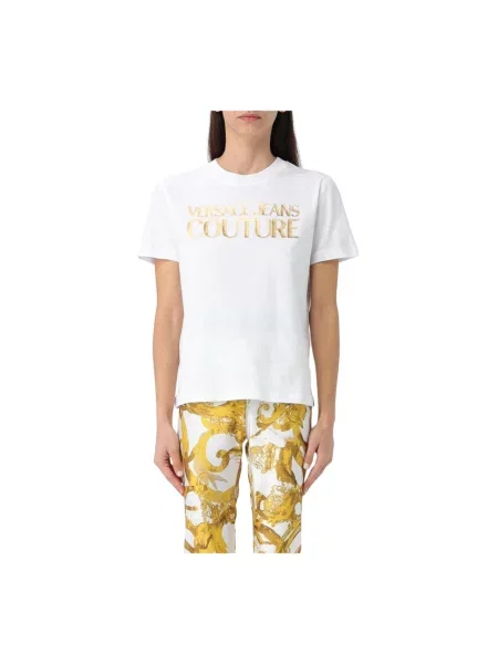 Koszulka Versace Jeans Couture biała