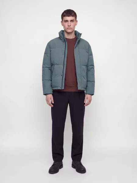 Куртка Jack & Jones с воротником синяя