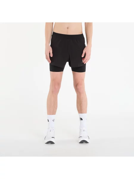 Pantaloni scurți REPRESENT Hybrid Short Jet Black S negru