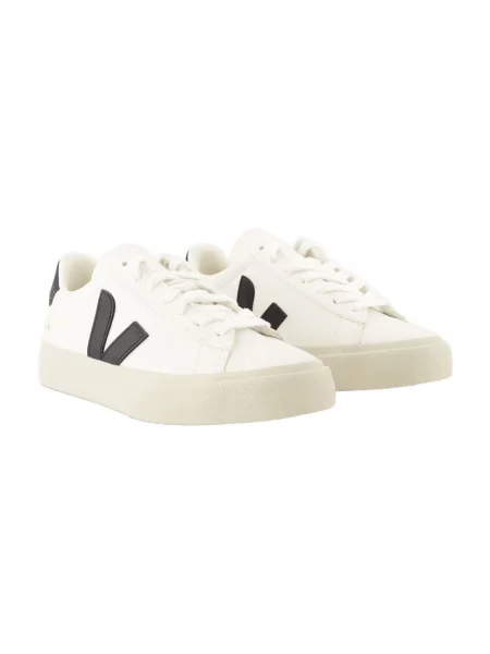 Buty VEJA Campo Leather extra white/black białe
