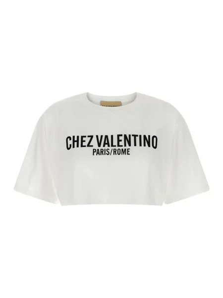 Koszulka Valentino Garavani z nadrukiem biała