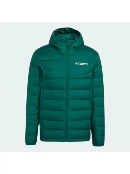Kurtka z kapturem Terrex Multi Light Down CLIMAWARM zielona
