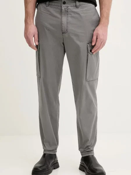 Armani Exchange pantaloni de gri