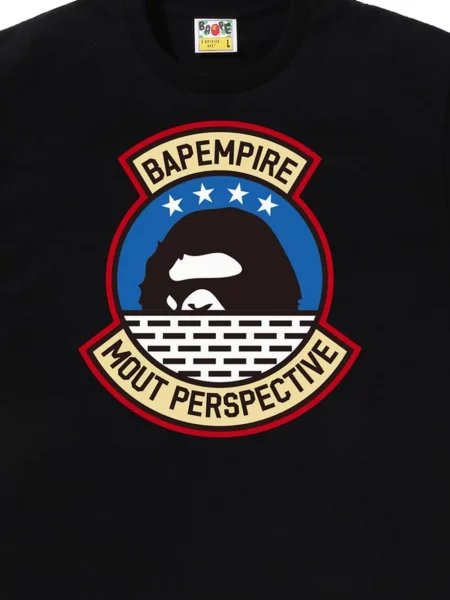 Grafic tricou A Bathing Ape® negru