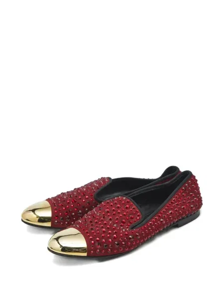Șapcă Giuseppe Zanotti de cristal roșu