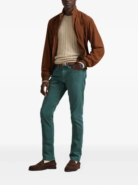 Șapcă Polo Ralph Lauren cu broderie din țesătură twill în carouri albastru