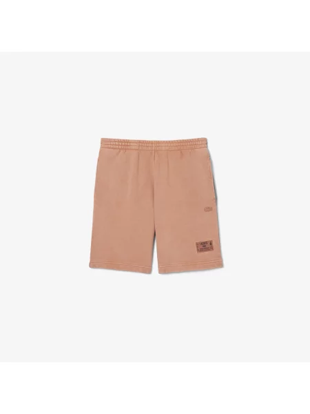 Lacoste Szorty Regular Fit brązowe