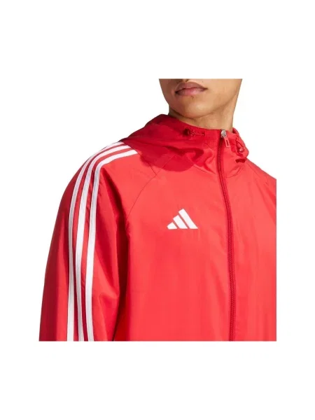 ADIDAS PERFORMANCE Sportovní bunda Tiro jasně červená bílá