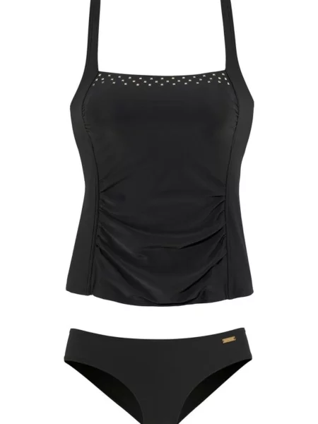 LASCANA Tankiny černá bílá