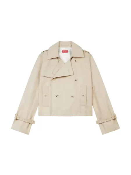 Krótki trencz Kenzo beżowy