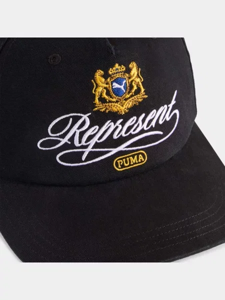 PUMA x Represent Bb Cap Кепка Унісекс Комбінований верх чорний