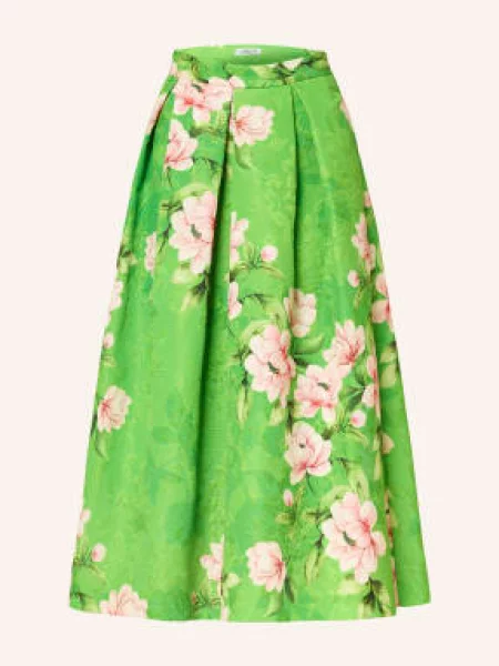 Lunatica Milano Spódnica Żakardowa gruen zielona