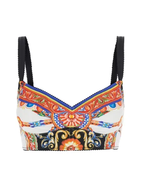 Top Dolce And Gabbana z nadrukiem