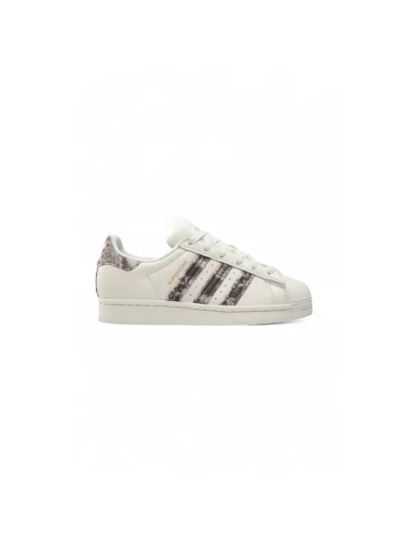 Sneakersy Adidas skórzane klasyczne białe