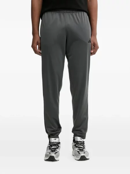 Csíkos tornaterem rövidnadrág Adidas nyomtatás kék