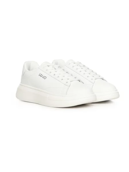 Sneakersy Liu Jo skórzane białe