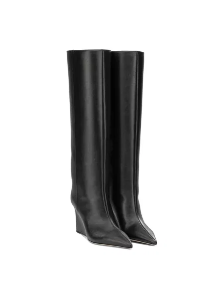 Kozaki Jimmy Choo skórzane czarne