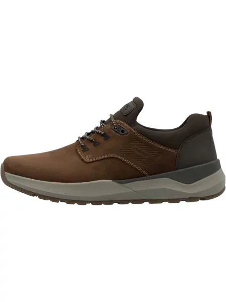 Sneakersy Rieker wsuwane brązowe