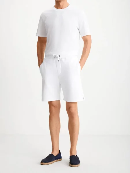 Pantaloni scurți Dewberry alb