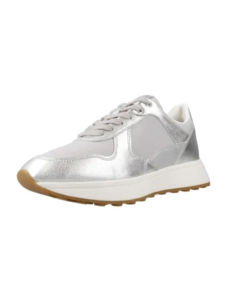 Pantofi Geox argintiu