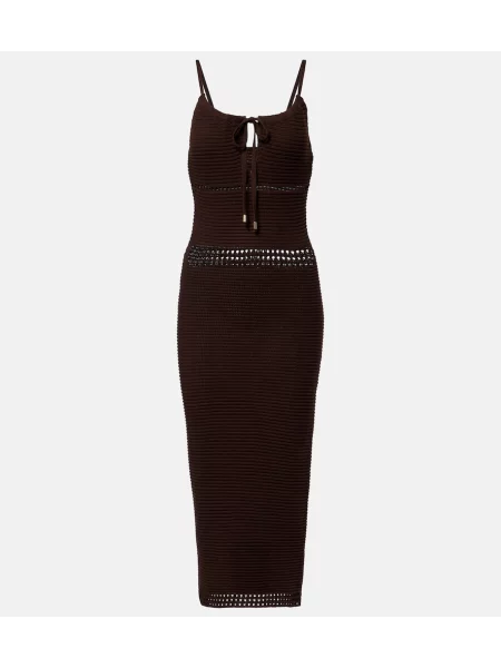Rochie midi Melissa Odabash maro