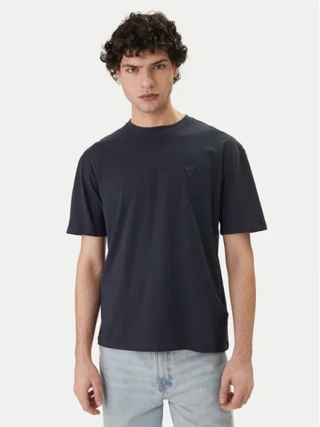 Guess Tricou Bleumarin