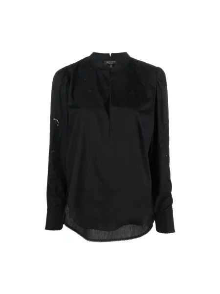 Bluzka Rag & Bone casual czarna