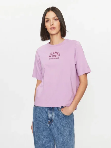 Columbia Tricou tehnic North Cascades™ Relaxed Tee violet