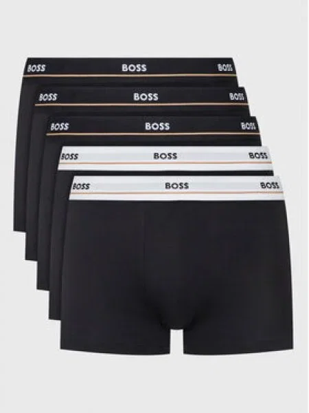 Boss Set 5 perechi boxeri Essential negru
