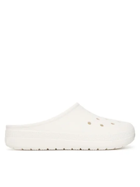 Papuci Crocs alb