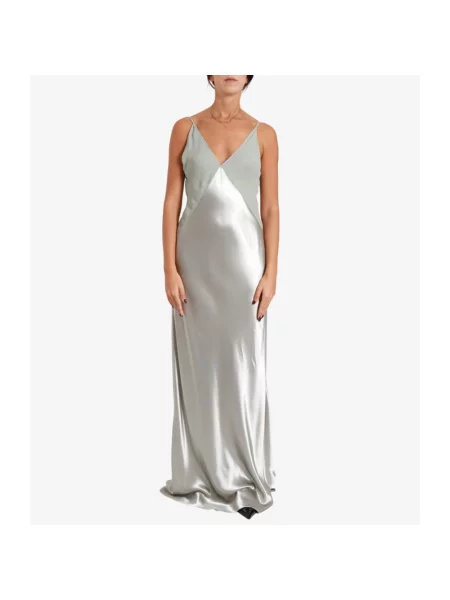 Sukienka wieczorowa Alberta Ferretti szara