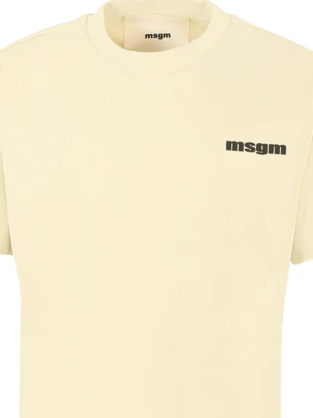 Koszulka dziecięca Msgm żółta