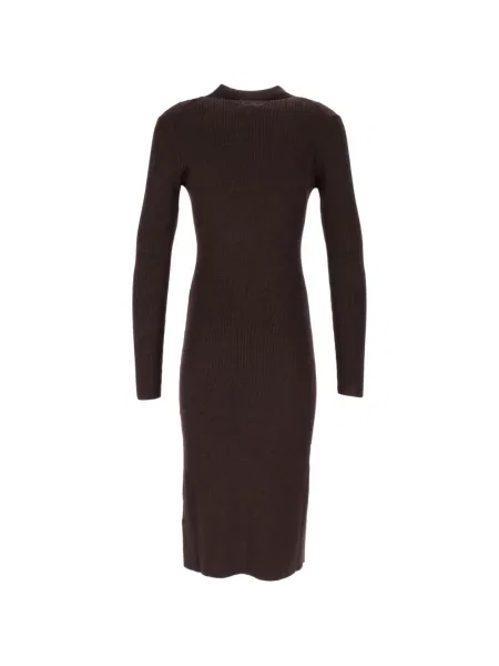 Lung rochie midi Mc2 Saint Barth tricotate maro