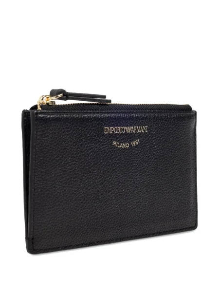 Portofel Emporio Armani din piele negru