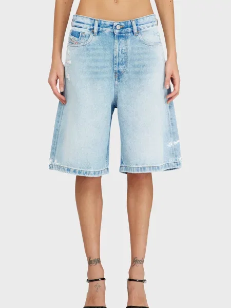 Джинсові шорти Diesel блакитні